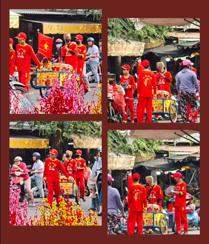 Múa lân ngày Tết